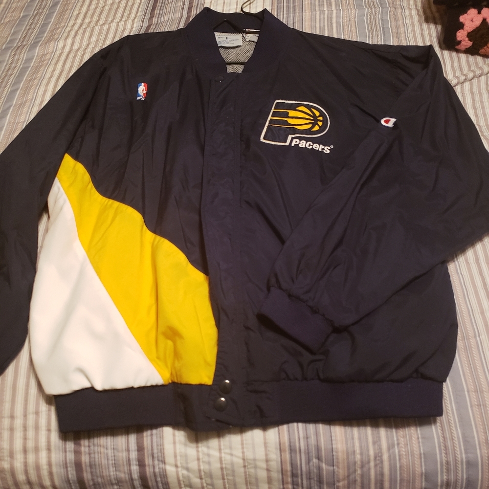 90s FloJo Pacers Shooting Jacket L